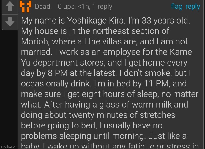 My name is yoshikage kira | image tagged in my name is yoshikage kira | made w/ Imgflip meme maker