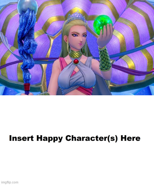 Who Loves Queen Marina ? Blank Meme Template