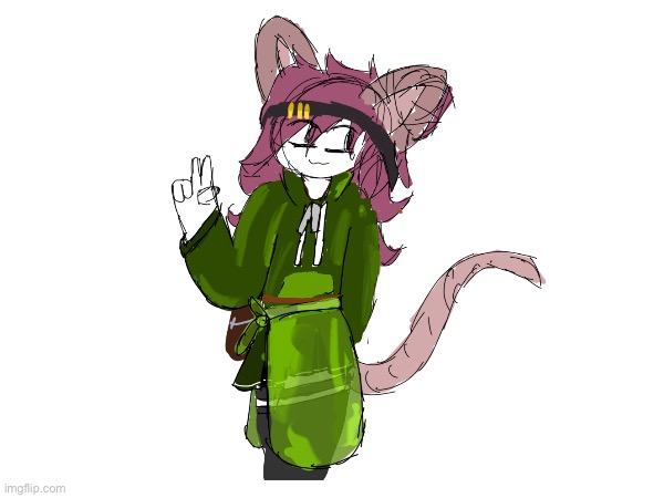 Is this a soldier from Vietnam? Anyways what do you think | image tagged in jungle,femboy,rats,original character,drawing,skirt | made w/ Imgflip meme maker