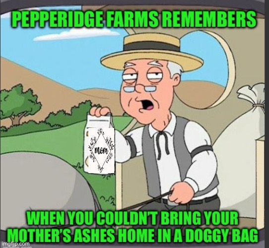image tagged in pepperidge farm remembers | made w/ Imgflip meme maker