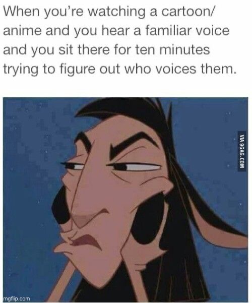 Happens to me so much | image tagged in anime,cartoon,voice,acting,memes | made w/ Imgflip meme maker