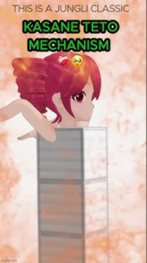 credits to jungli on yt!! | image tagged in vocaloid,kansane teto,teto,miku,utauloid | made w/ Imgflip meme maker