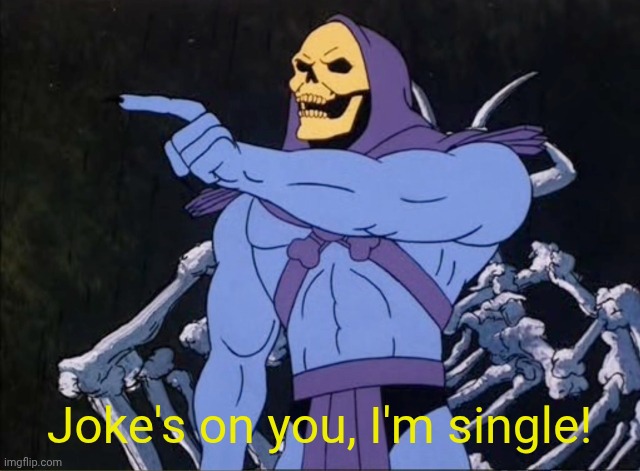 Jokes on you I’m into that shit | Joke's on you, I'm single! | image tagged in jokes on you i m into that shit | made w/ Imgflip meme maker