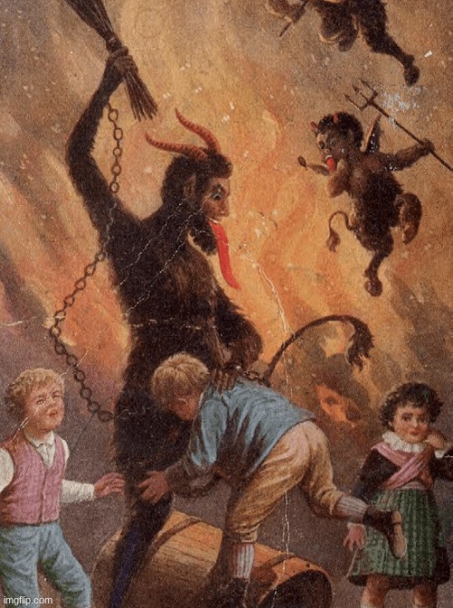 image tagged in krampus | made w/ Imgflip meme maker