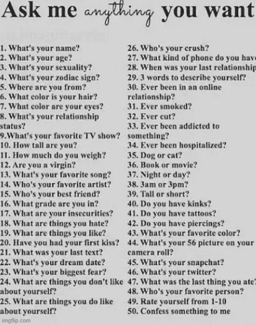 ask away luvs Blank Meme Template