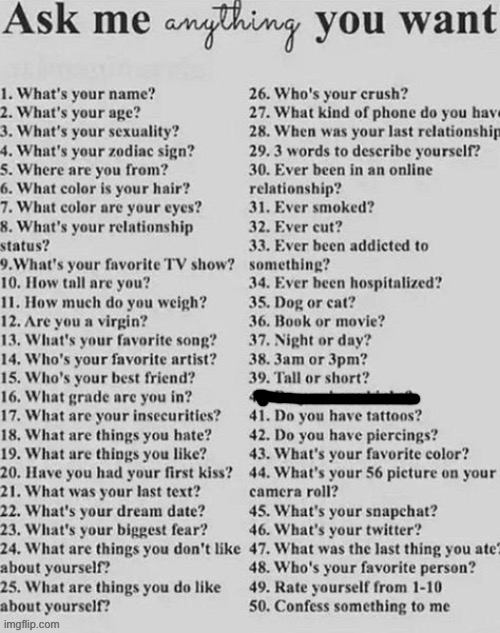 Ima do one of these | image tagged in ask away luvs | made w/ Imgflip meme maker
