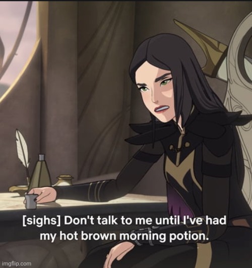 morning potion | image tagged in morning potion | made w/ Imgflip meme maker