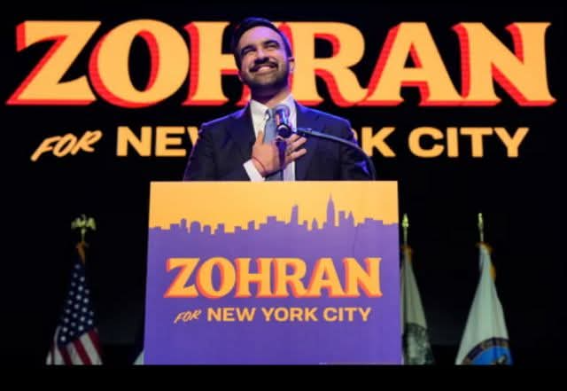 Comrade Zohran Blank Meme Template