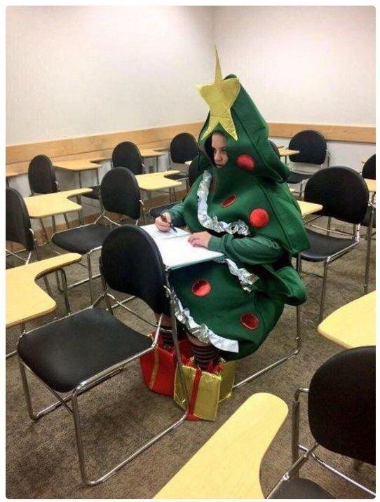 Christmas tree suit Blank Meme Template