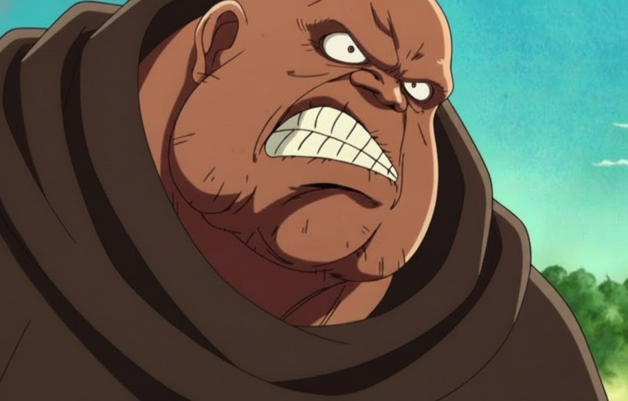 Monk from One Piece Blank Meme Template