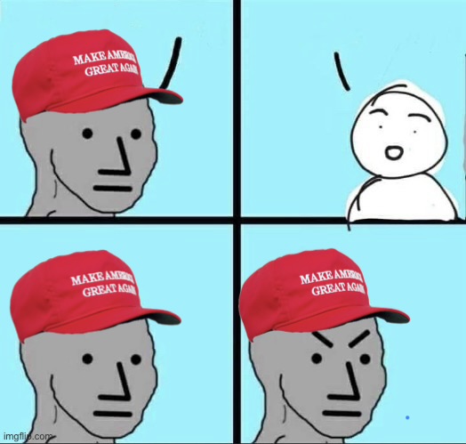 Red Hat NPC Blank Meme Template