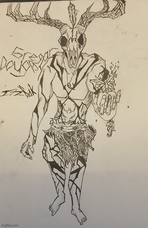 Gregor Douglas, aka The Crimson Stag. A character of mine, and I love this character | made w/ Imgflip meme maker