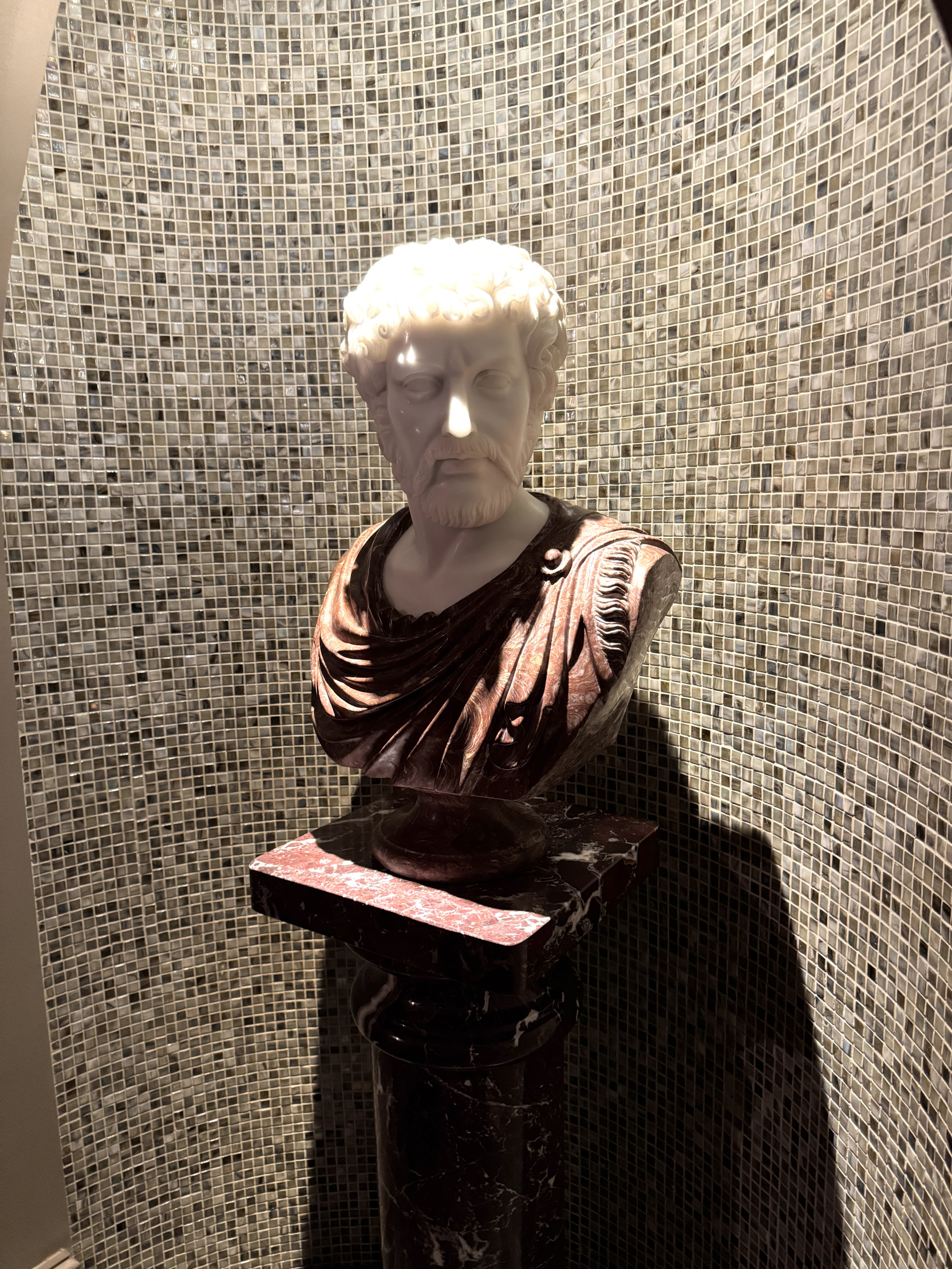 Roman dude sculpture 2 Blank Meme Template