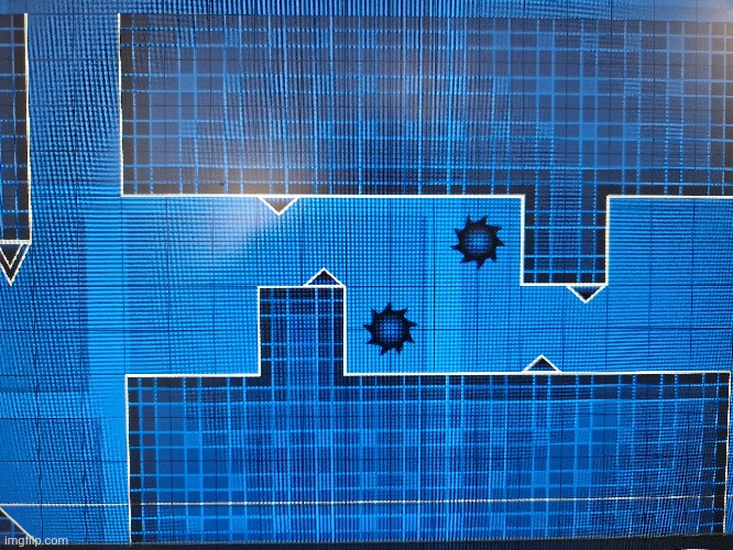 I got to here when playtestong (like 6% in my going to be hard demon) | made w/ Imgflip meme maker