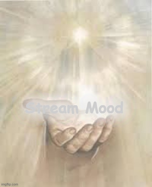 is this what you are looking for? i had it. didnt know yall needed it | Stream Mood | image tagged in jesus beckoning | made w/ Imgflip meme maker