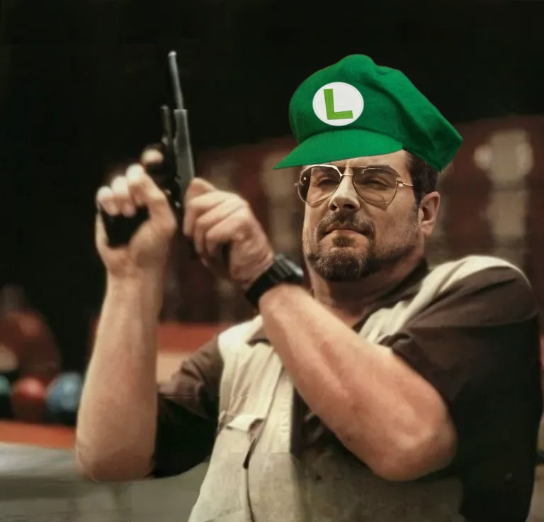 High Quality Luigi Am I the only one? Blank Meme Template