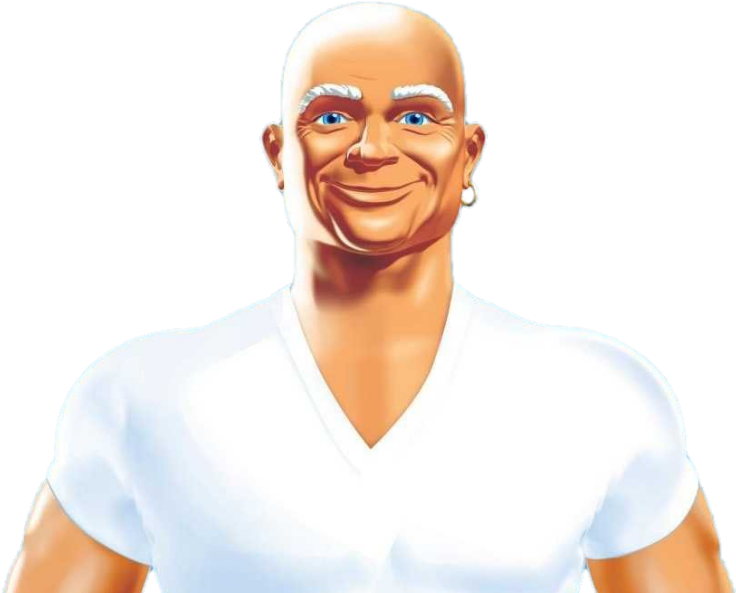 MR CLEAN Blank Meme Template