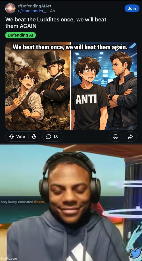 “WAITER, MORE POSTS ABOUT SUPPORTING CHILD LABOR PLEASE!” - this guy probably | image tagged in please speed i need this | made w/ Imgflip meme maker