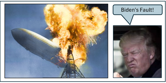 Biden's Fault Blank Meme Template