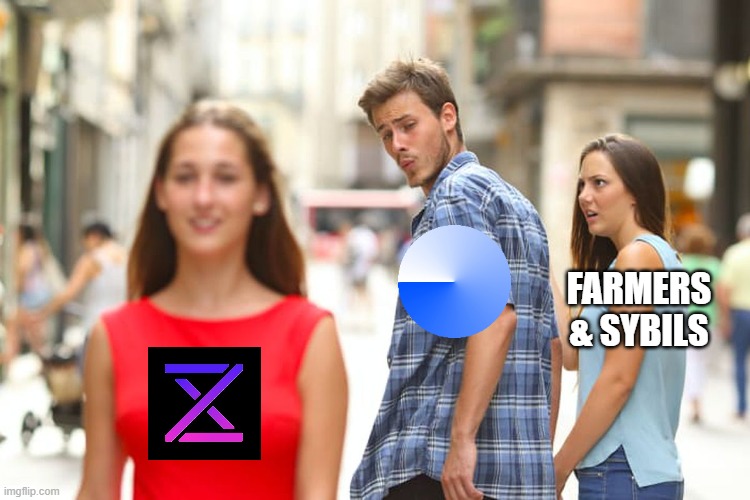 base aligned | FARMERS & SYBILS | image tagged in memes,distracted boyfriend | made w/ Imgflip meme maker