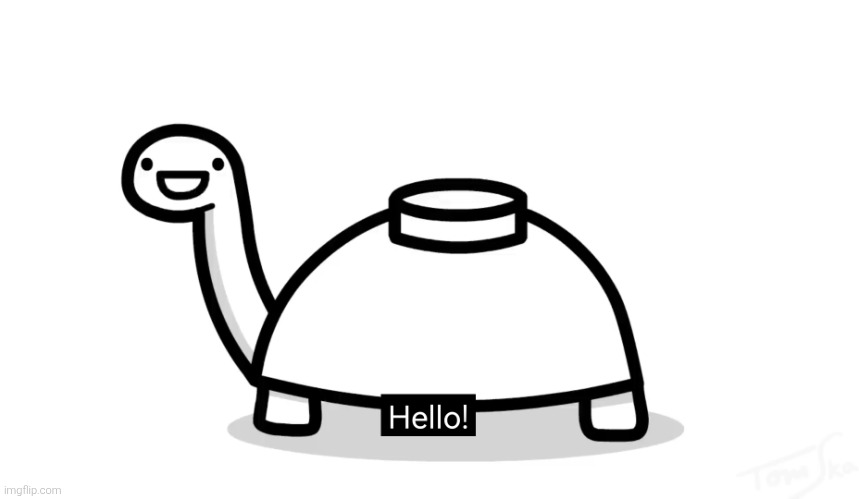 Mine Turtle Hello | image tagged in mine turtle hello | made w/ Imgflip meme maker