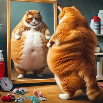 Fat Cat Blank Meme Template