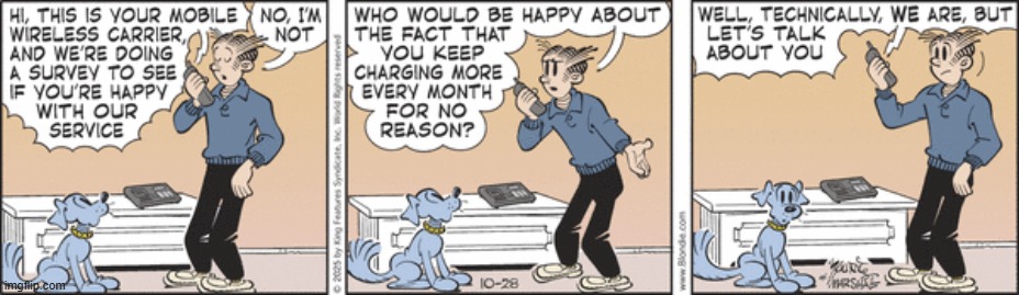 Blondie | image tagged in comics | made w/ Imgflip meme maker