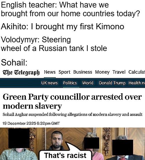 Pakistani. I think I just made the others much... much younger | image tagged in uk,muslims,funny,immigrants,politics | made w/ Imgflip meme maker