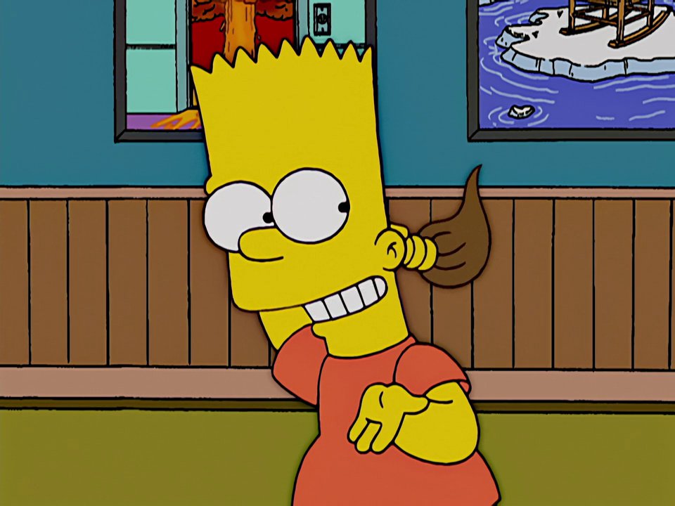 Look at me Bart Blank Meme Template