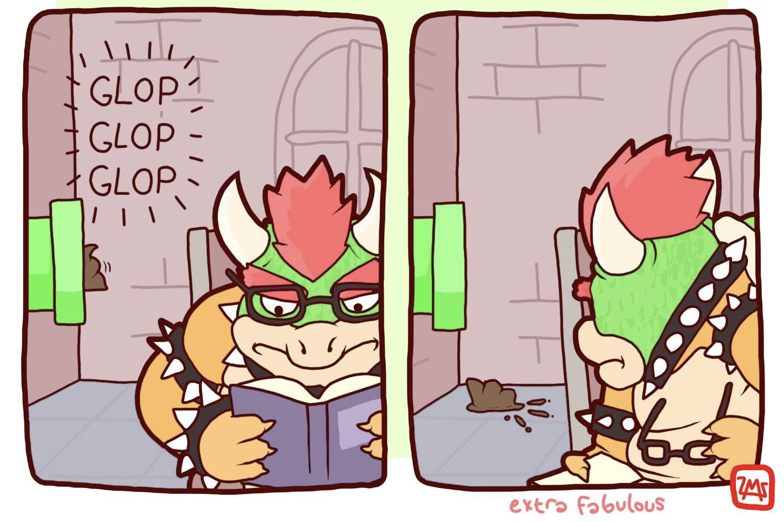 Bowser warp pipe shit Blank Meme Template