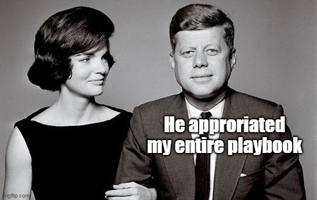 He approriated my entire playbook | made w/ Imgflip meme maker