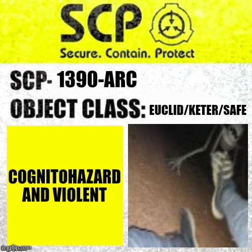 SCP-1390-ARC Blank Meme Template