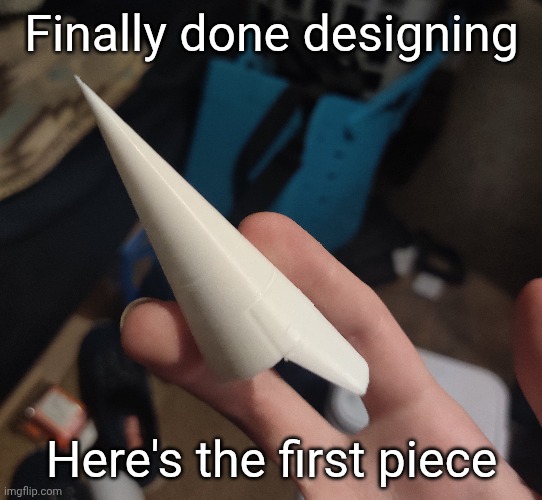 Did this one first because it's the biggest part and I wanted to change the settings and make it lighter | Finally done designing; Here's the first piece | made w/ Imgflip meme maker