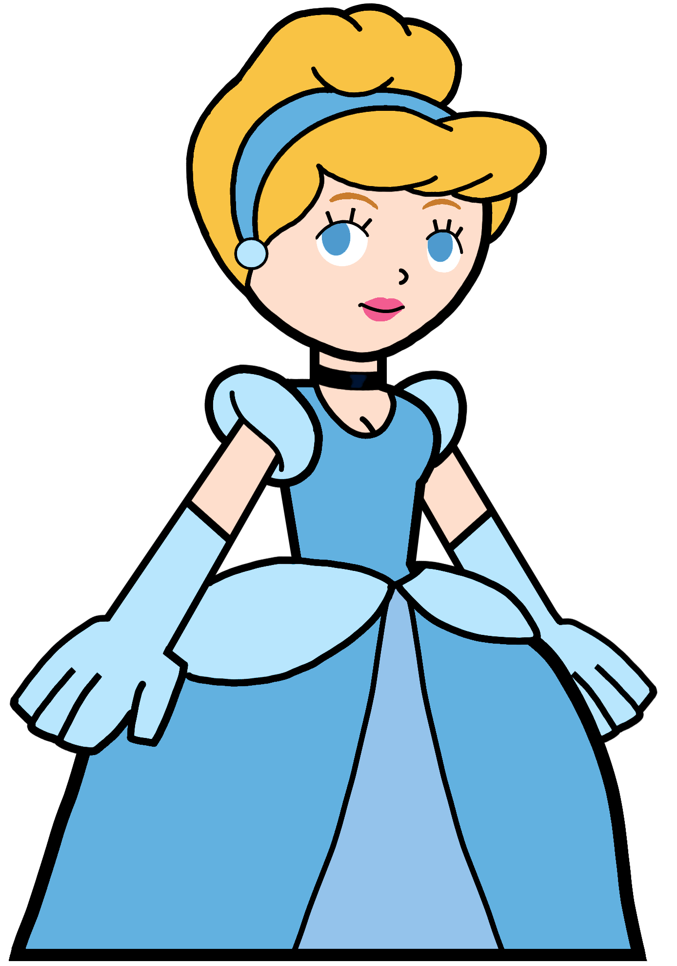 Cinderelly (Cindy Ella) in Hero 108 Style Blank Meme Template