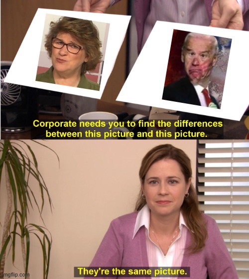 This is simply funny to me because the pic on the left is my DL history teacher lol | image tagged in memes,they're the same picture | made w/ Imgflip meme maker