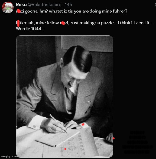 guys do today's wordle | IF I DON'T CENSOR TS SOME POWER TRIPPIN MOD PROLLY GONNA SMITE ME | image tagged in shitpost,twitter | made w/ Imgflip meme maker