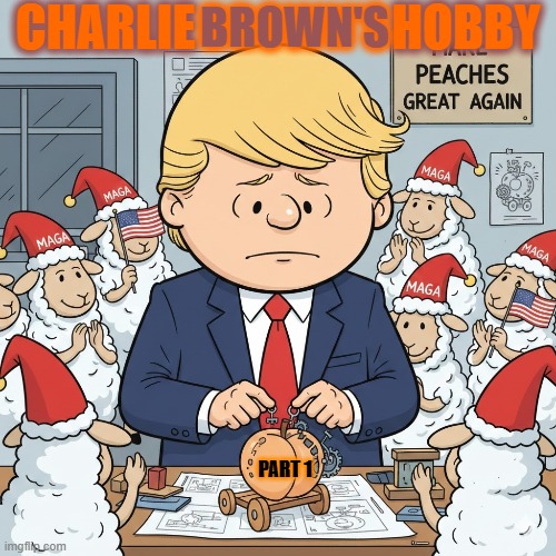 CHARLIE BROWN'S HOBBY - PART 1 | CHARLIE                    HOBBY; BROWN'S; PART 1 | image tagged in charlie brown,hobby,trump,maga,impeach,snoopy | made w/ Imgflip meme maker