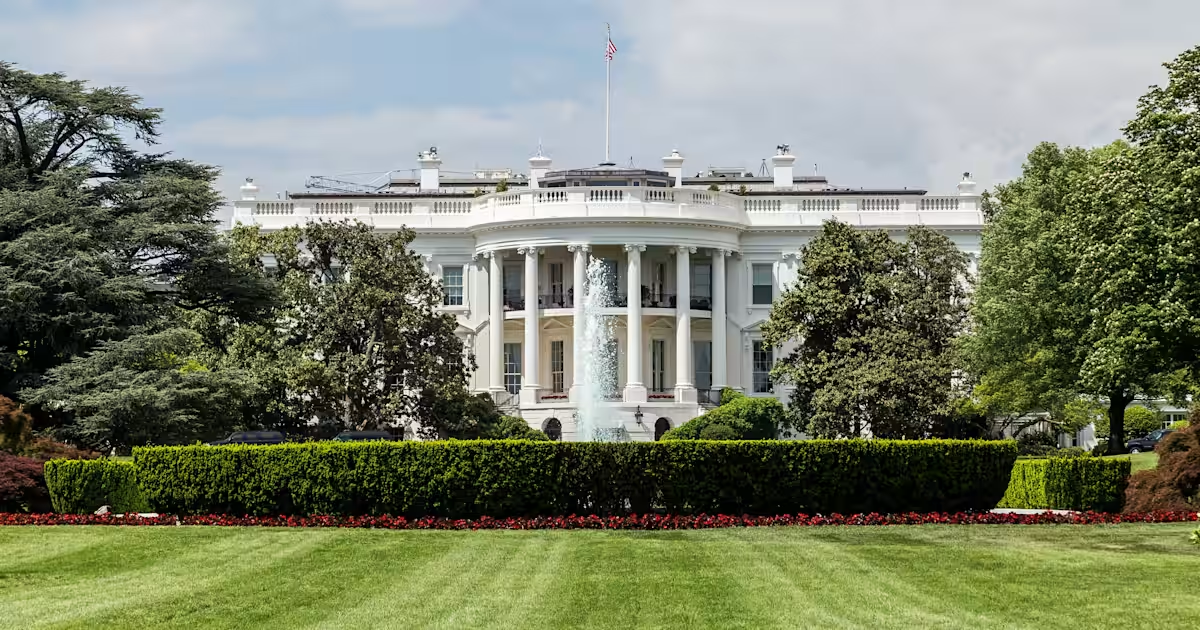 High Quality white house Blank Meme Template