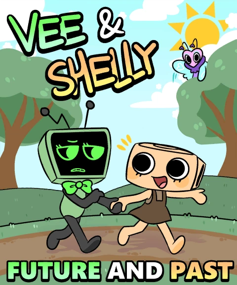 Vee and Shelly in Past and Future (New) Blank Meme Template