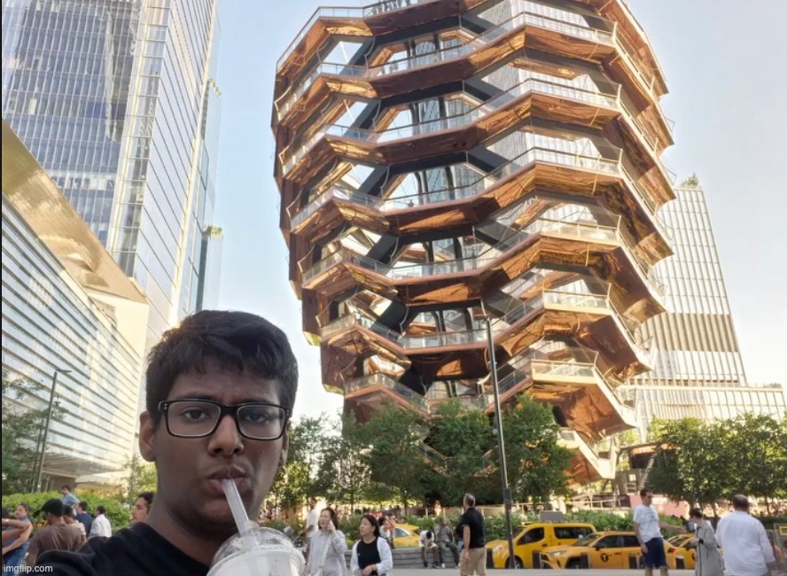 pic i took from a WHILE ago! | image tagged in hudson yds,34st,11ave,7-train,nyc | made w/ Imgflip meme maker