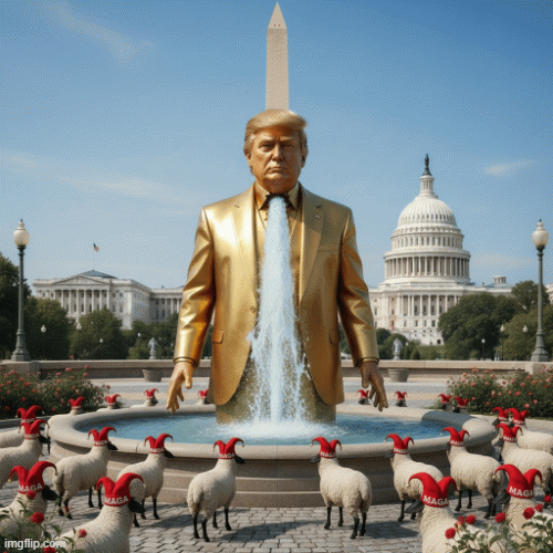 THE CHARLIE TRUMP MEMORIAL | image tagged in gifs,trump,maga,turning point,nazi,lgbtq | made w/ Imgflip images-to-gif maker