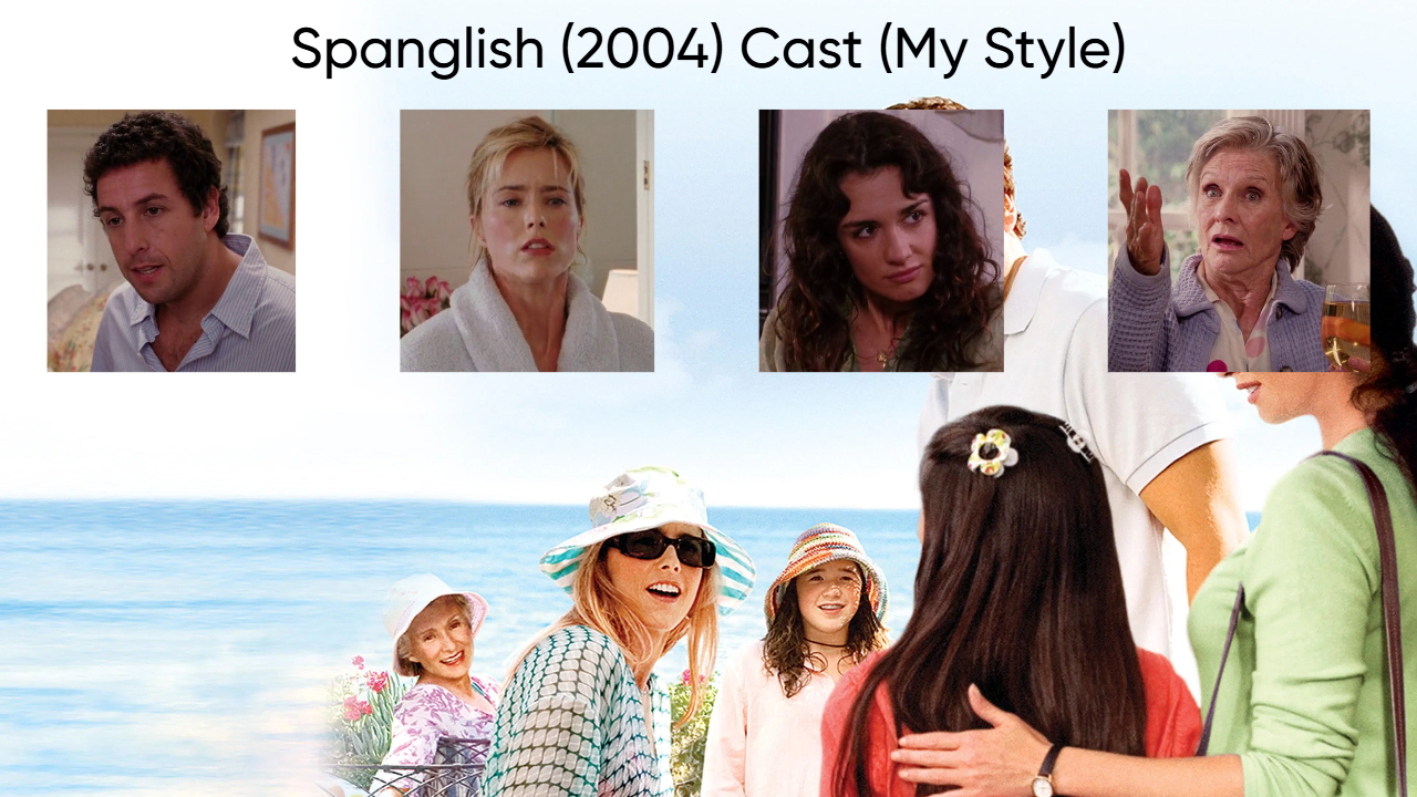 Spanglish (2004) Cast (My Style) Blank Meme Template