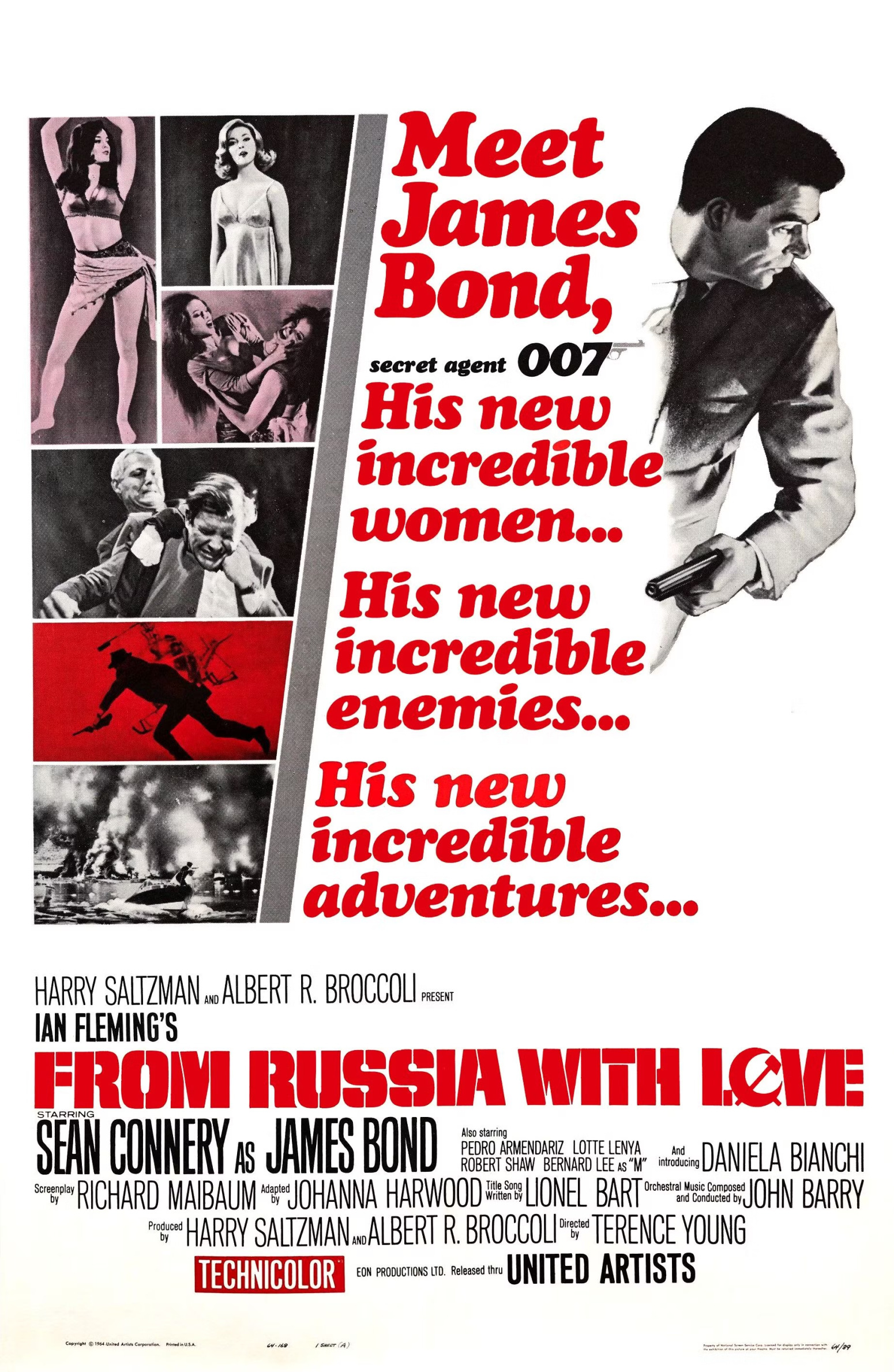‘From Russia With Love’ (1963) Blank Meme Template