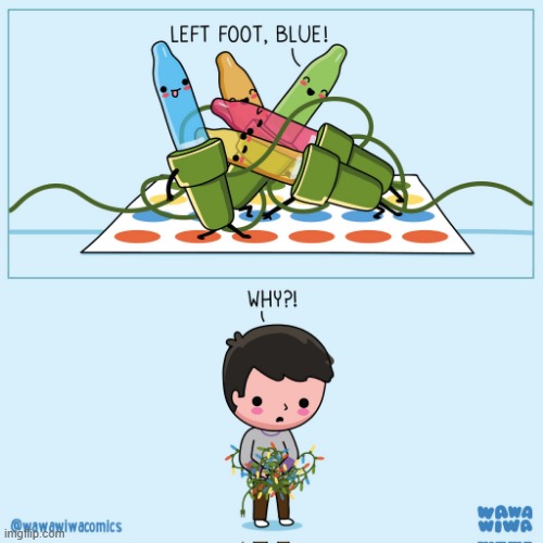 image tagged in christmas,lights,christmas lights,twister,tangled,oof | made w/ Imgflip meme maker