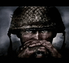 Cod soldier worried Blank Meme Template