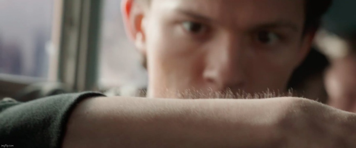 Spidey sense | image tagged in spidey sense | made w/ Imgflip meme maker