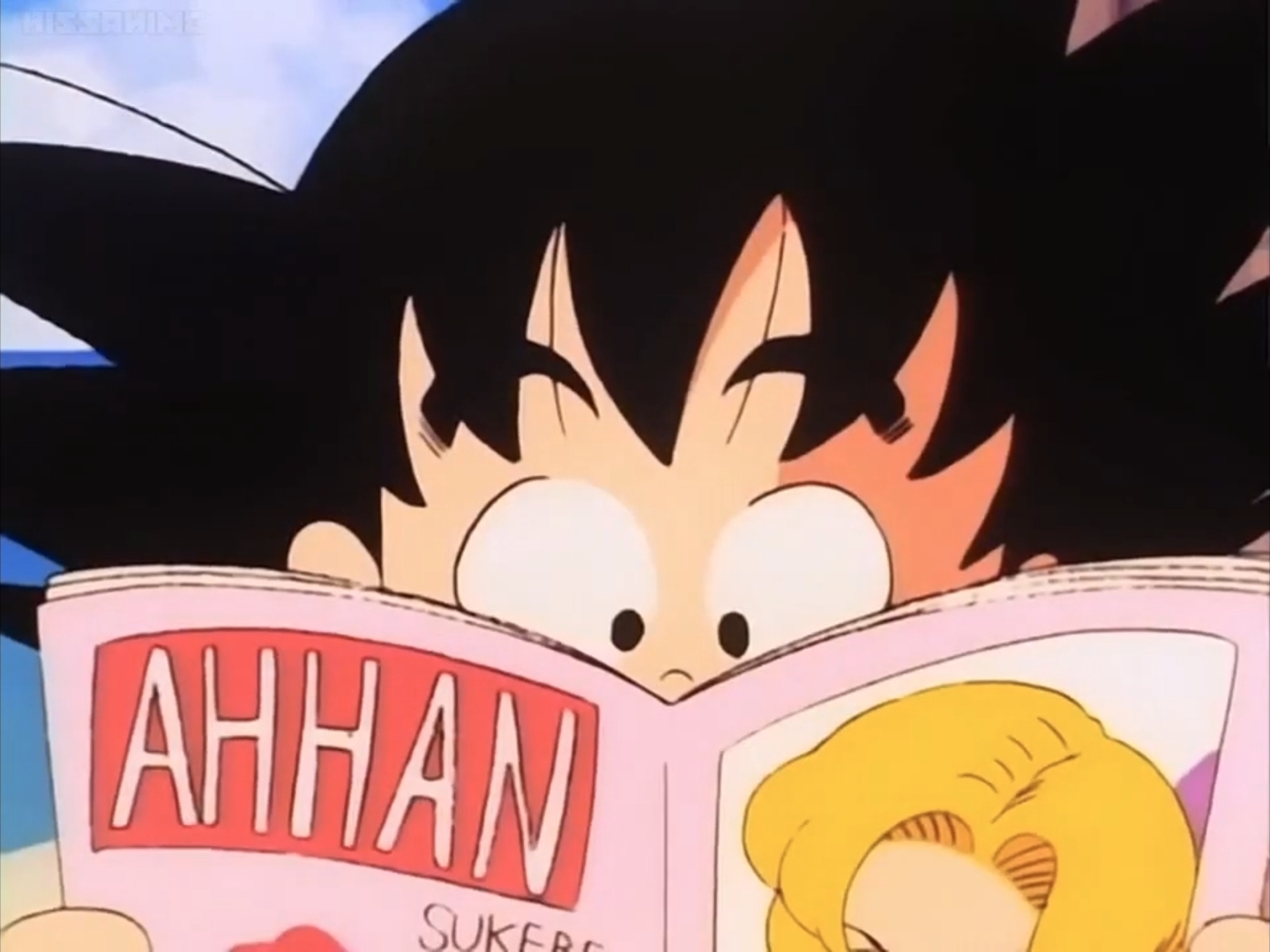 Goku roasting naked women Blank Meme Template