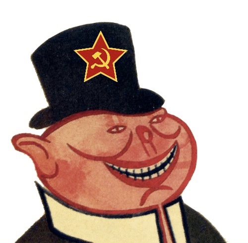 Communist pig Blank Meme Template