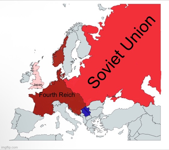 Yall get the drill | Soviet Union; Japan; Fourth Reich; Kosovo | made w/ Imgflip meme maker