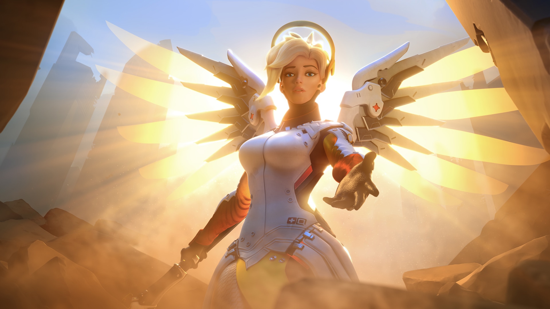 Mercy overwatch Blank Meme Template
